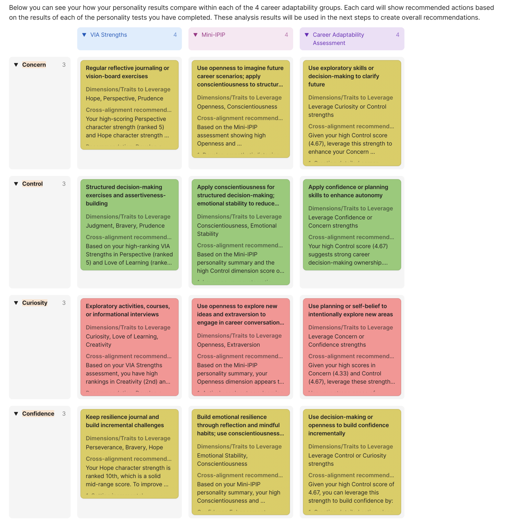 Career Path Project screen shot 2025 12 29 at 11.30.05 am